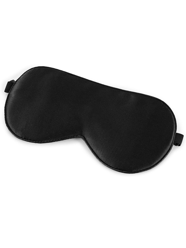 Classic Silk-Trimmed Double Sided 100% Silk Sleep Mask