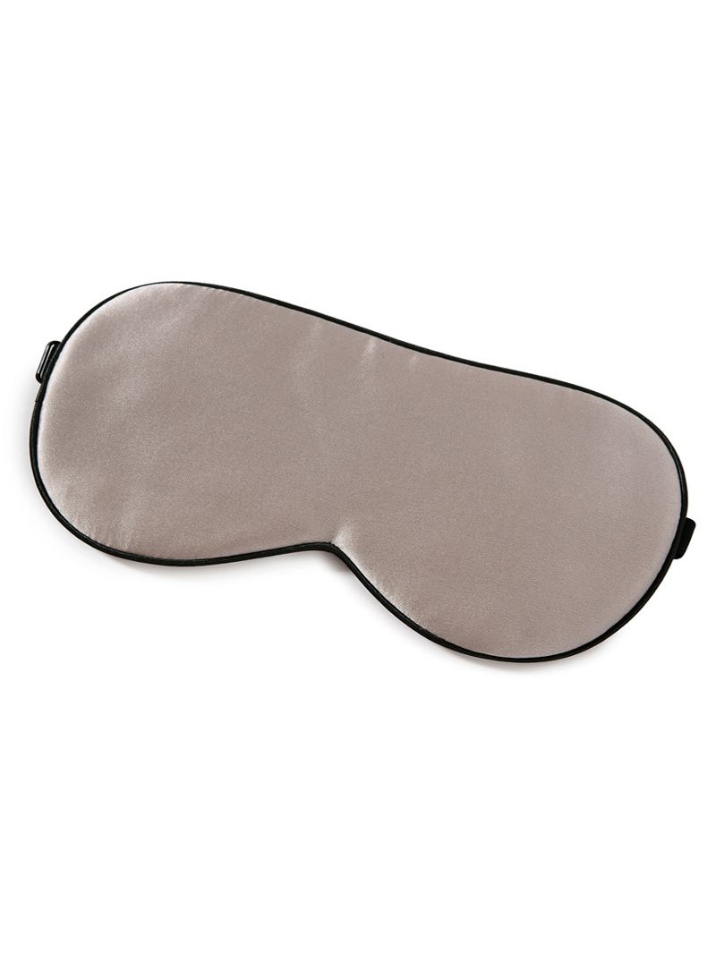 Classic Silk-Trimmed Double Sided 100% Silk Sleep Mask