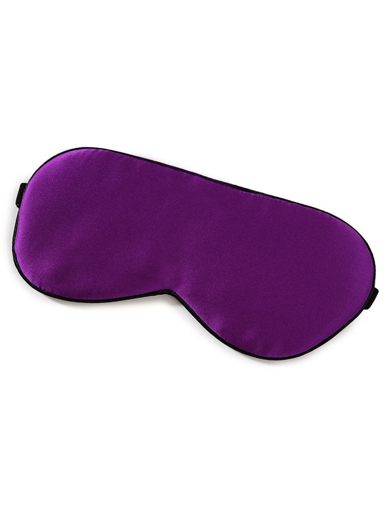 Classic Silk-Trimmed Double Sided 100% Silk Sleep Mask