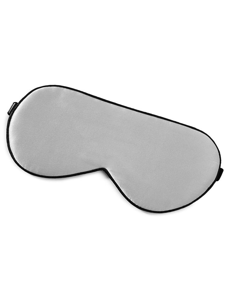 Classic Silk-Trimmed Double Sided 100% Silk Sleep Mask