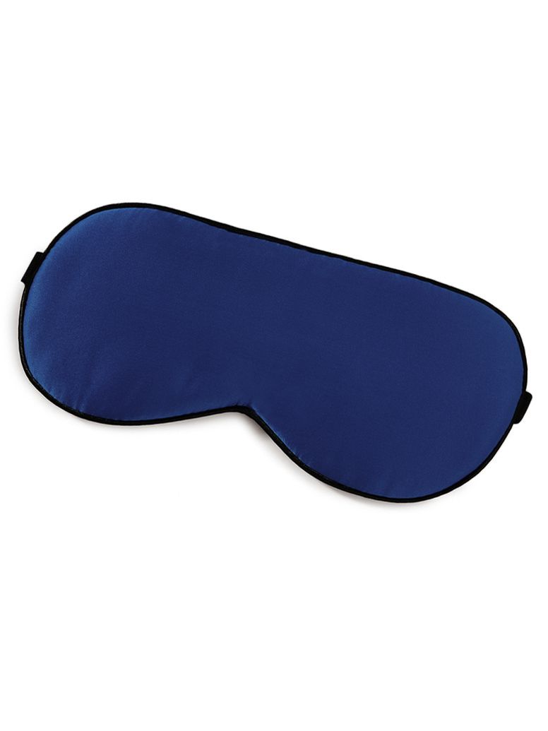 Classic Silk-Trimmed Double Sided 100% Silk Sleep Mask