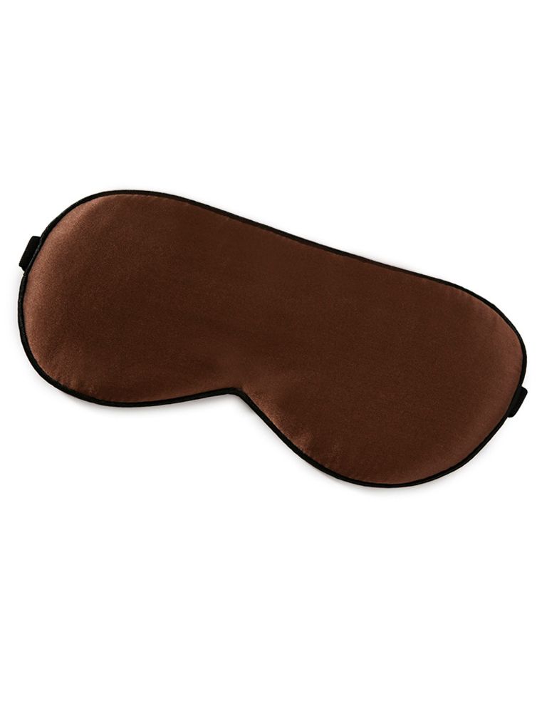 Classic Silk-Trimmed Double Sided 100% Silk Sleep Mask