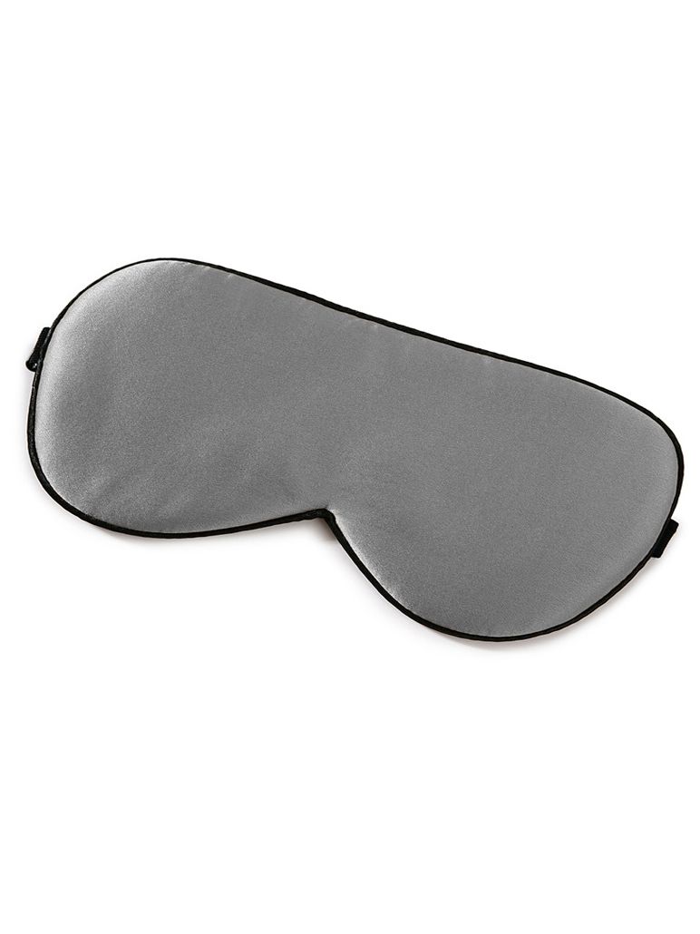 Classic Silk-Trimmed Double Sided 100% Silk Sleep Mask