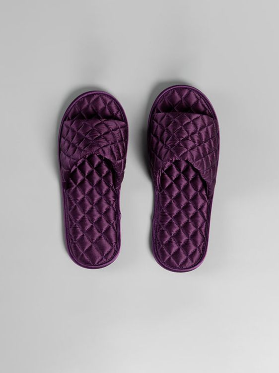 All-Season Open-Toe Silk Slipper for Women