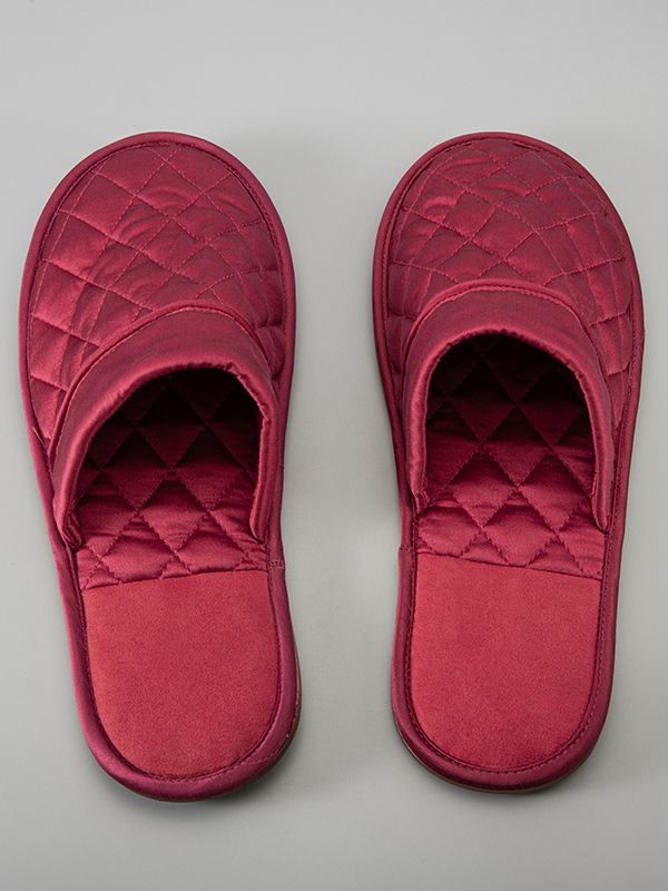 All-Season Closed-Toe Silk House Slipper for Women