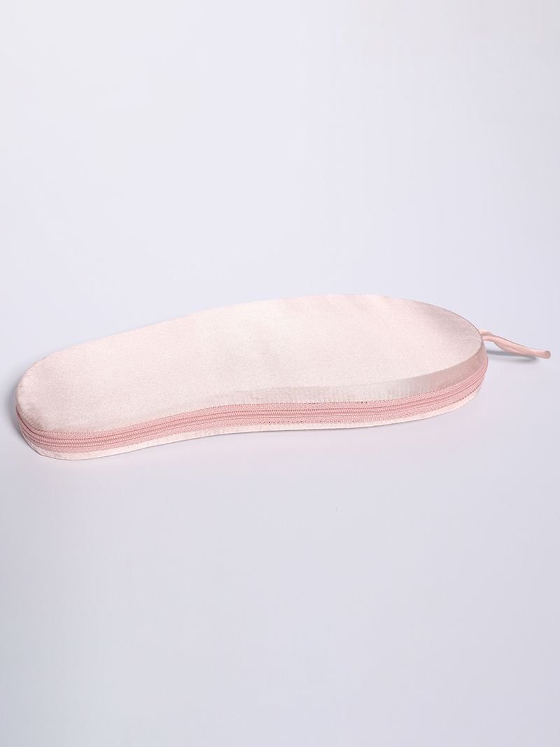 All-Season Closed-Toe Silk House Slipper for Women