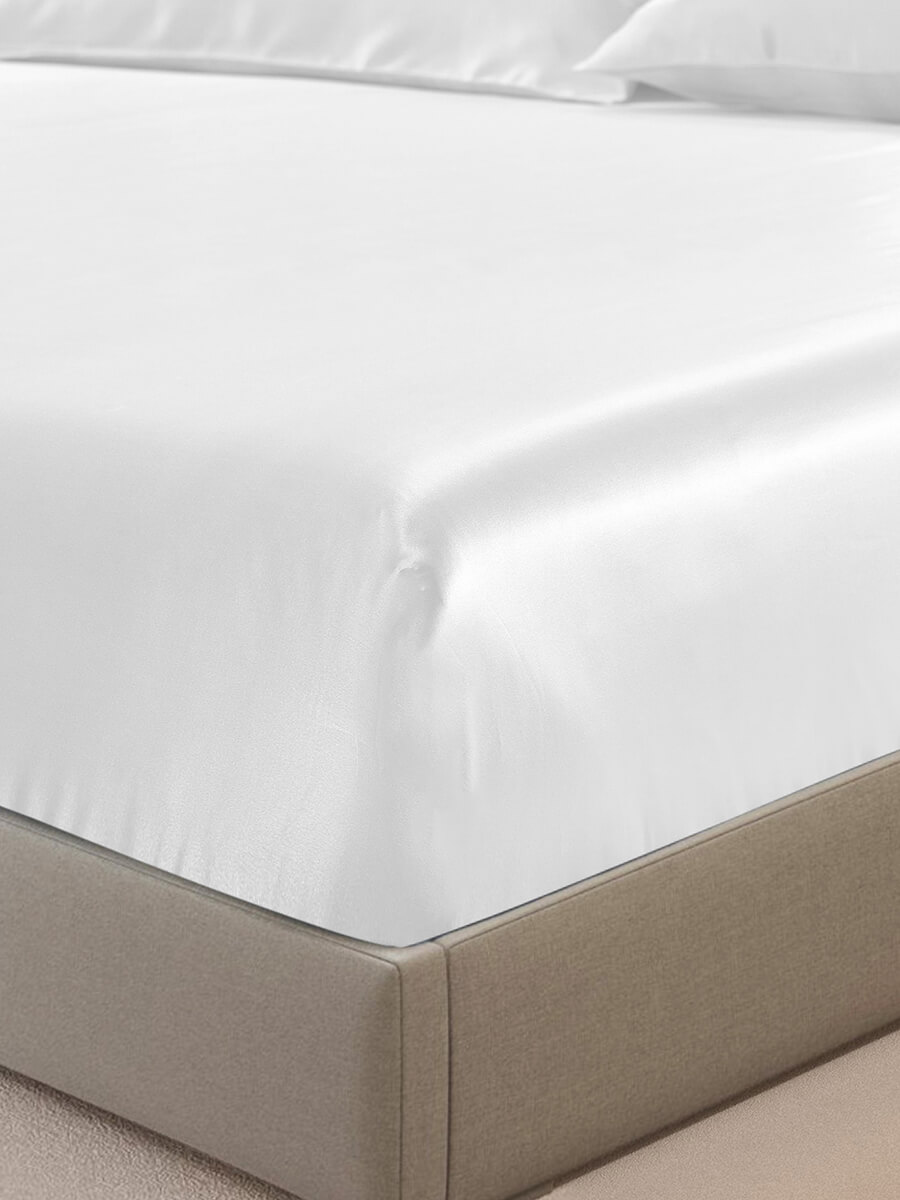 25 Momme Luxury Seamless Silk Fitted Sheet