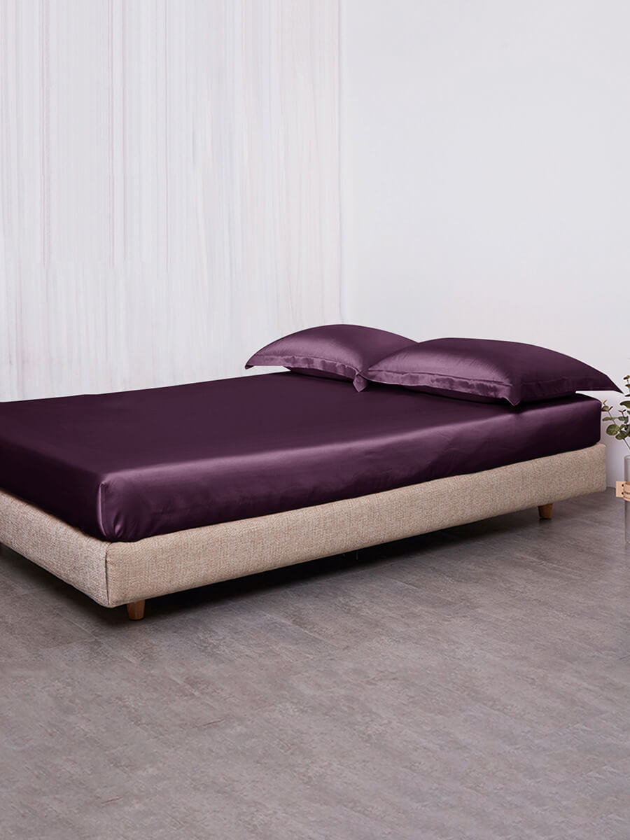 25 Momme Luxury Seamless Silk Fitted Sheet