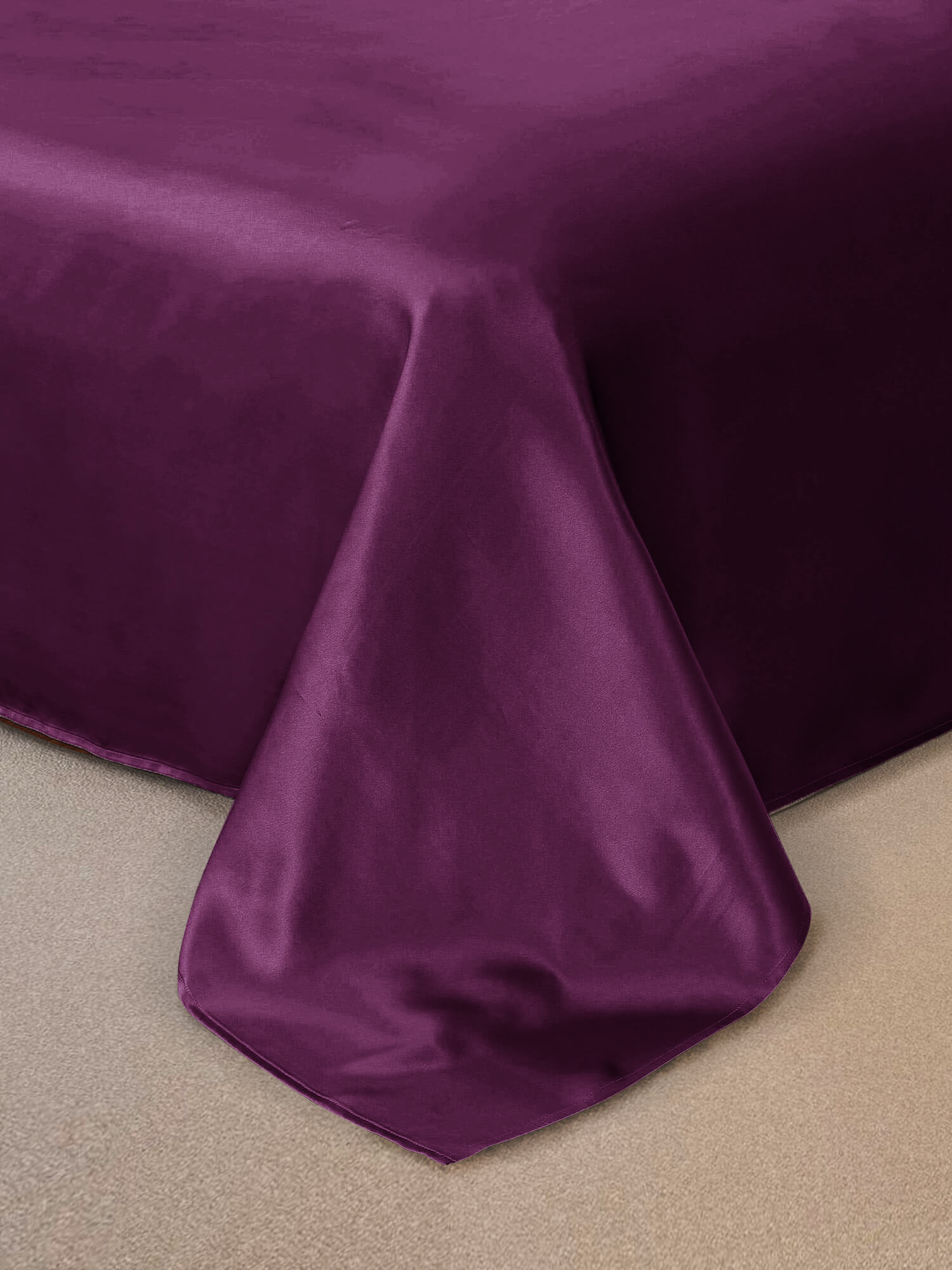 22 Momme 4PCS Silk Flat Sheet and Fitted Sheet Set