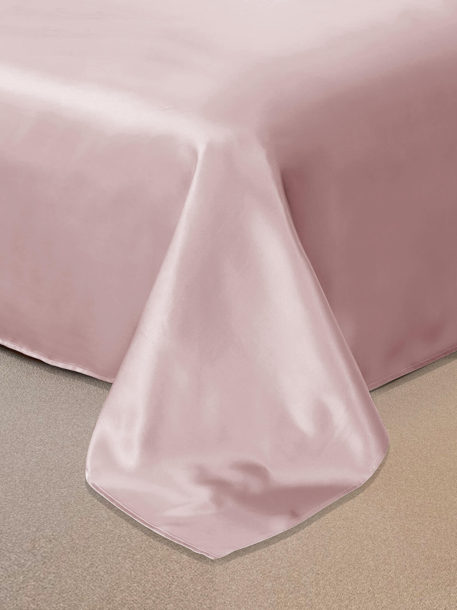 22 Momme 4PCS Silk Flat Sheet and Fitted Sheet Set