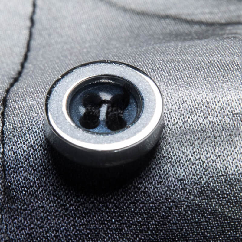 Abstract Wolves Printed Mens Short-sleeve Black Silk Shirt