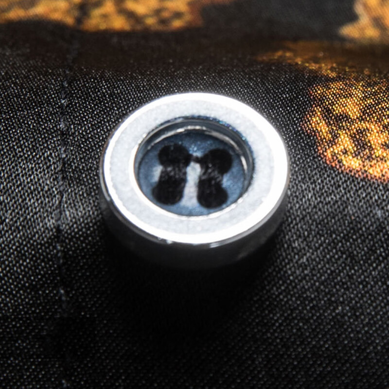 Golden Flower Print Short Sleeve Stretch Silk Shirt For Men