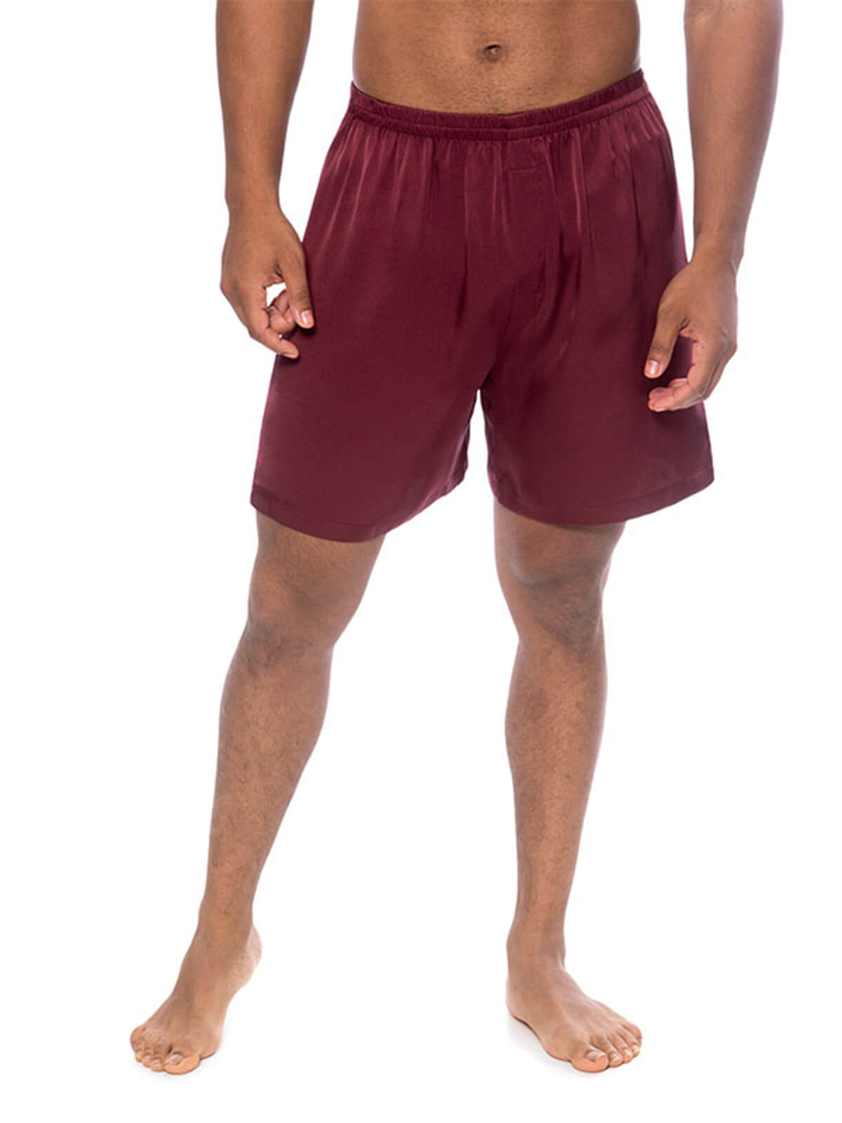 22 Momme Mulberry Silk Pajama Shorts for Men