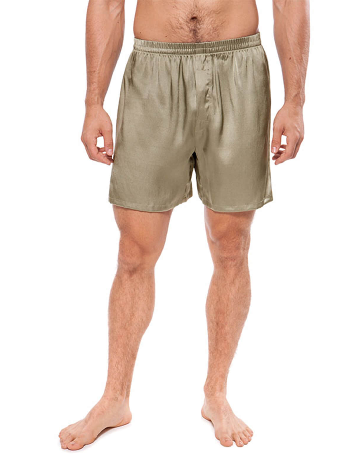 22 Momme Mulberry Silk Pajama Shorts for Men