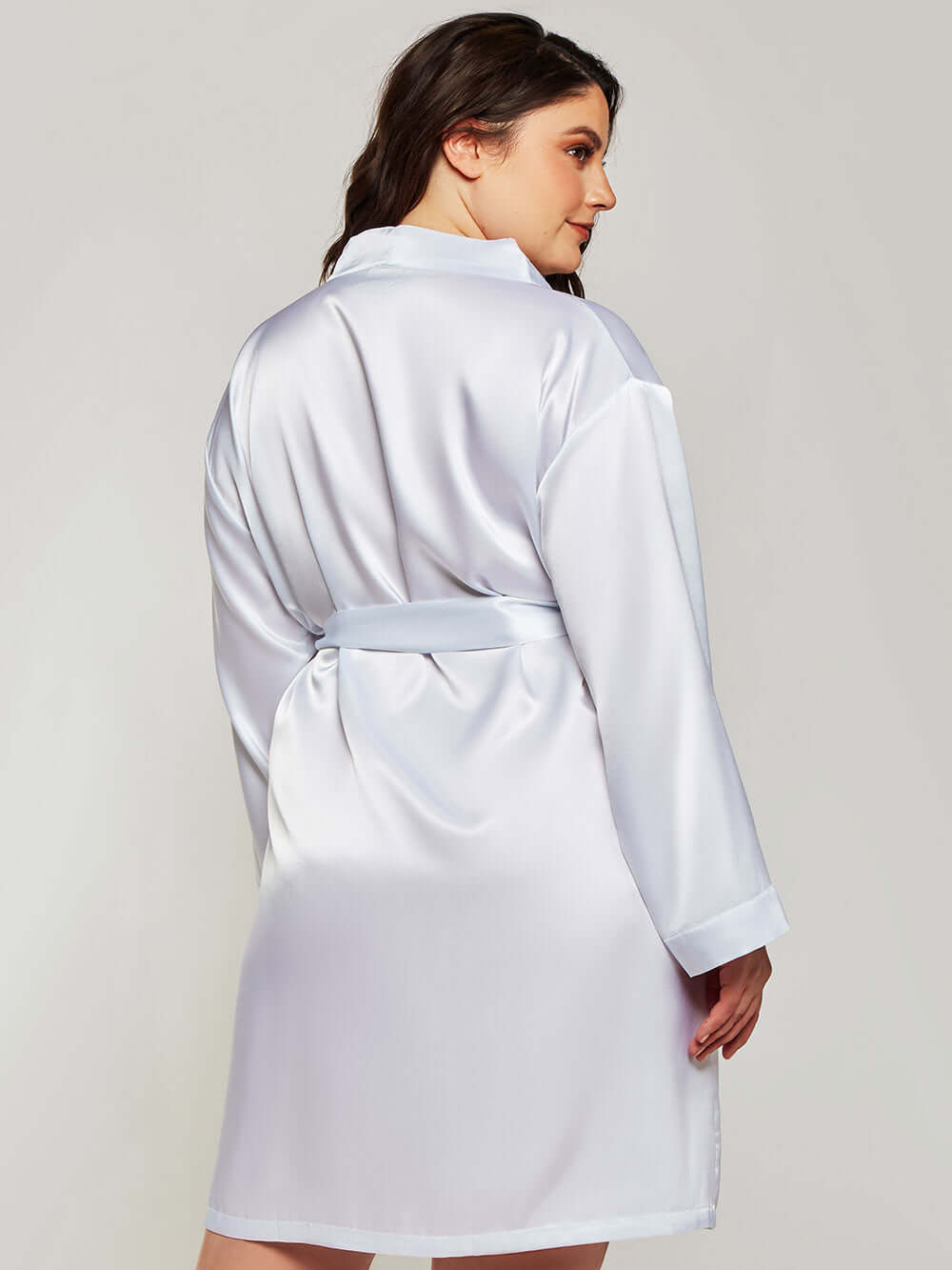 22 Momme Elegant Plus Size Silk Robe for Women Luxury Sleepwear