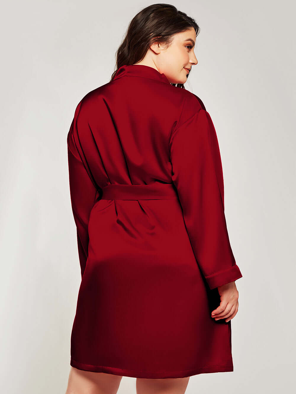 22 Momme Elegant Plus Size Silk Robe for Women Luxury Sleepwear