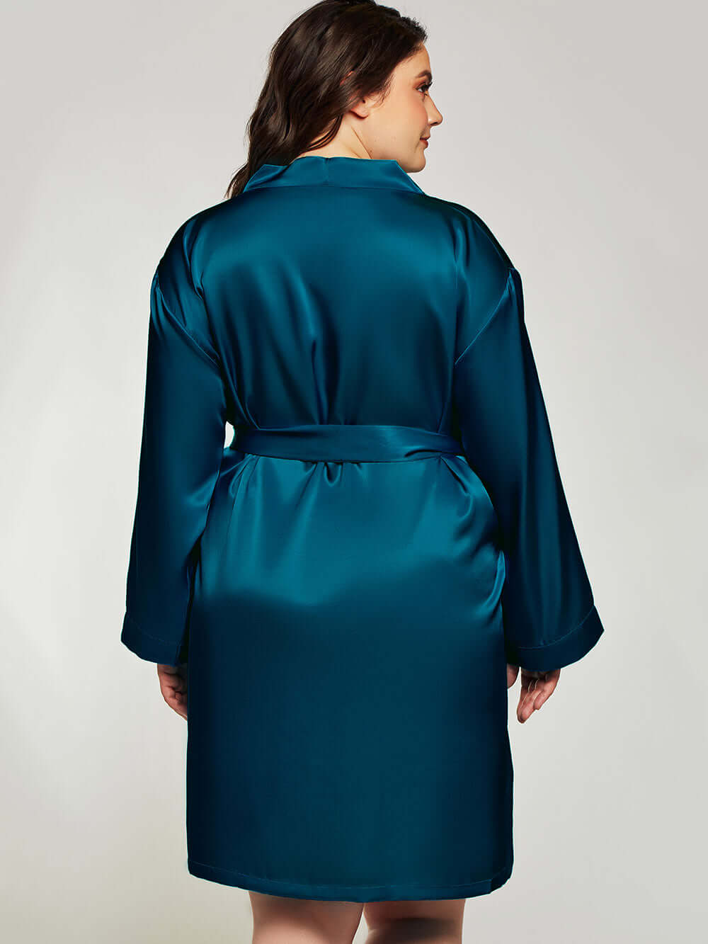 22 Momme Elegant Plus Size Silk Robe for Women Luxury Sleepwear