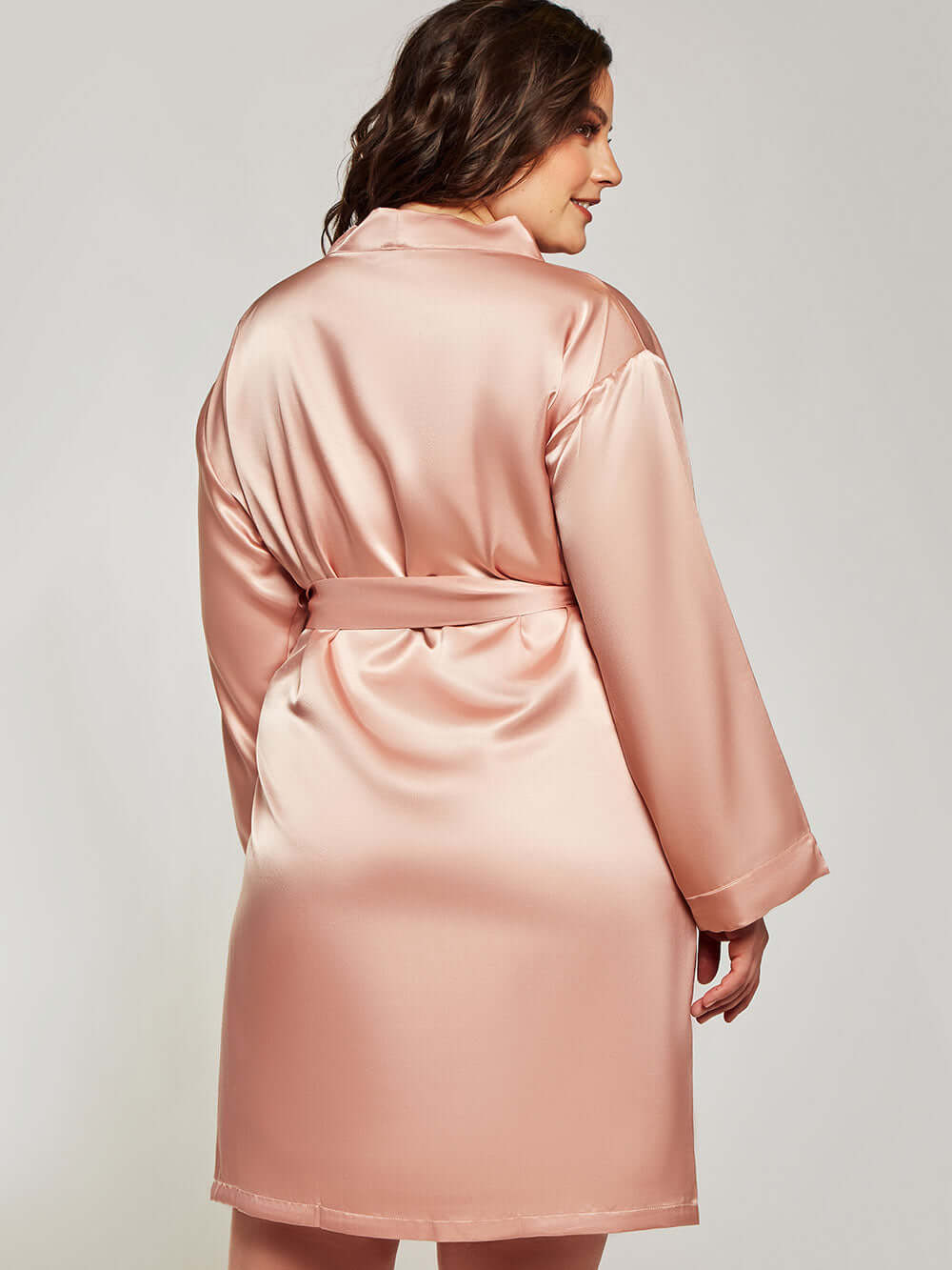 22 Momme Elegant Plus Size Silk Robe for Women Luxury Sleepwear