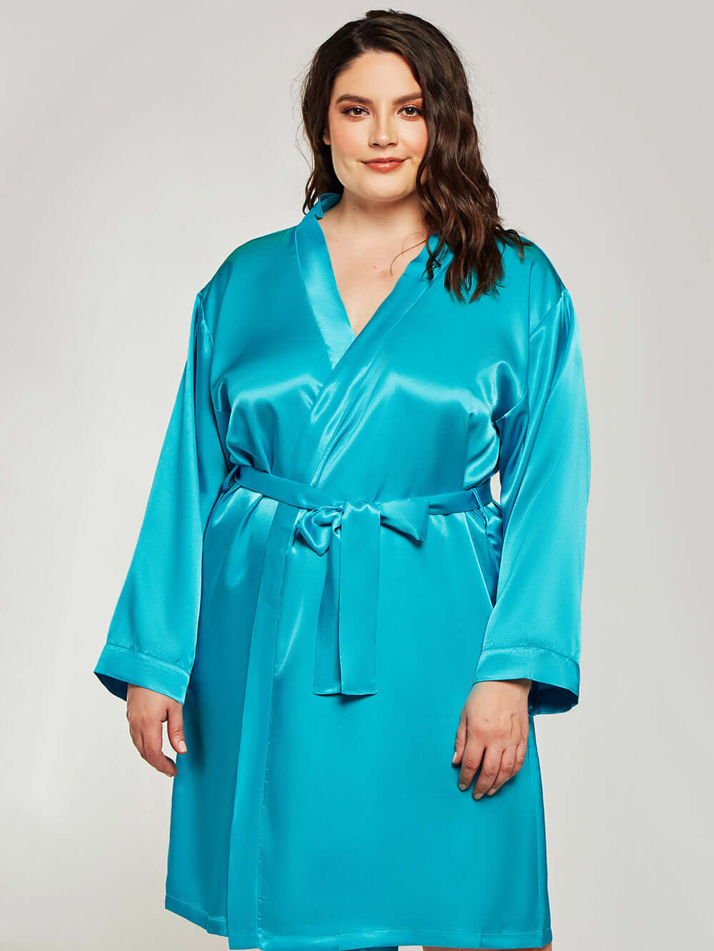22 Momme Elegant Plus Size Silk Robe for Women Luxury Sleepwear