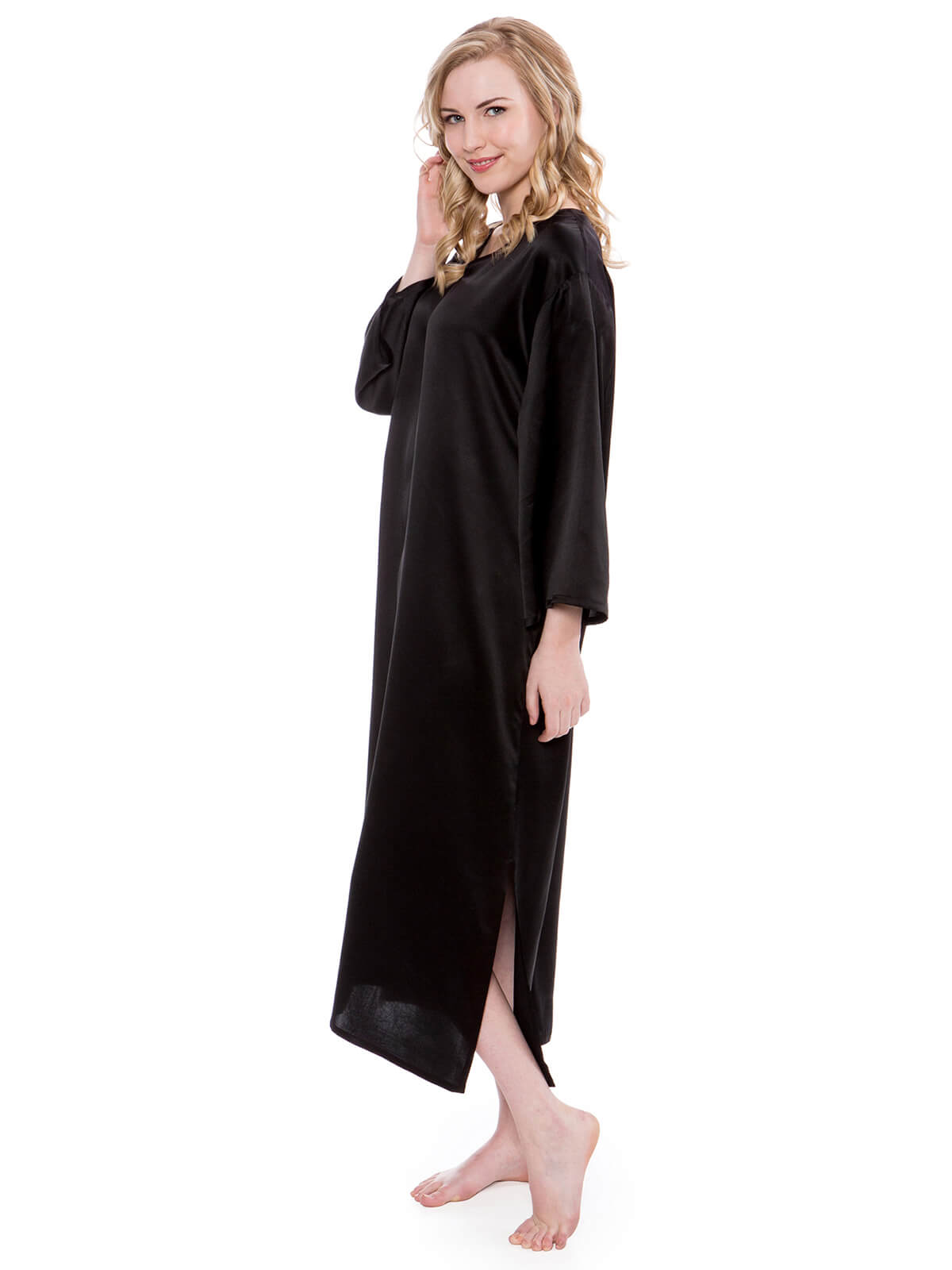 22 Momme Luxury Mulberry Silk Caftan Nightgown