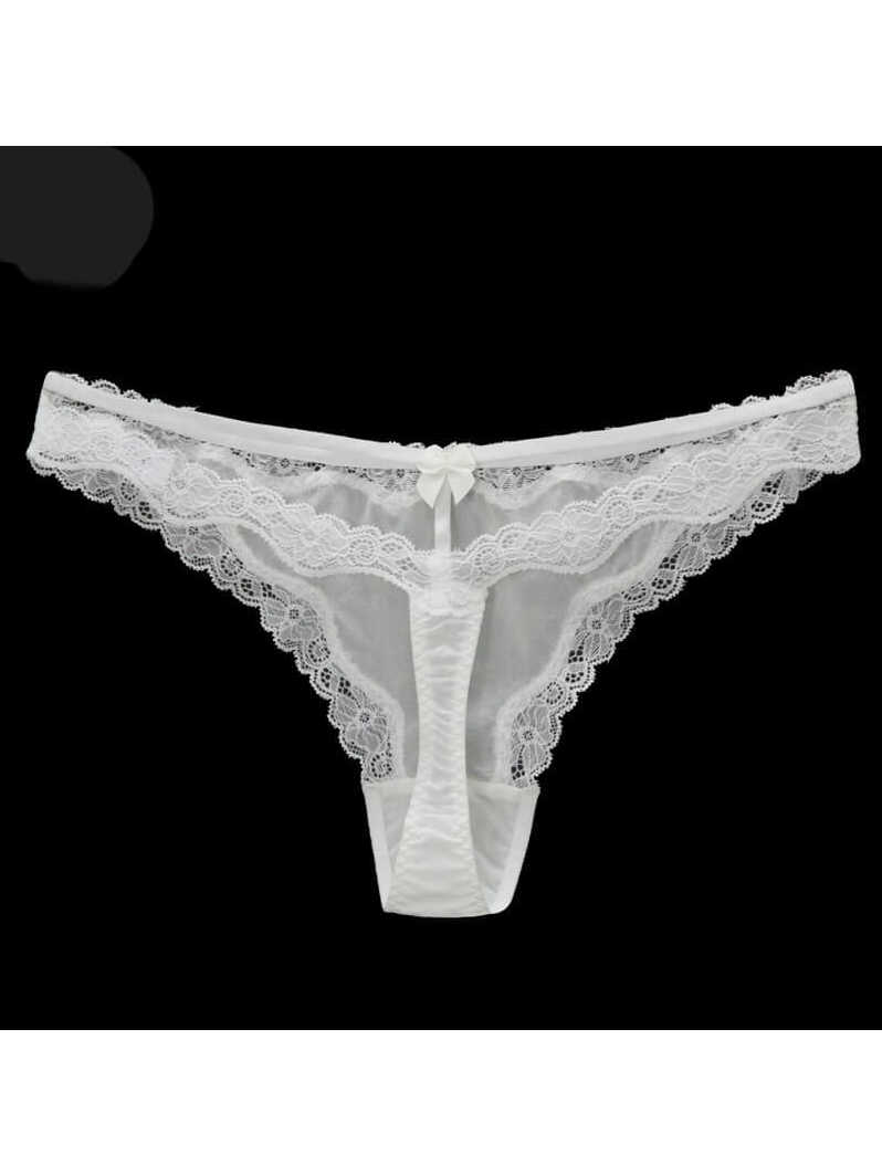 Semi-sheer Cheekini Silk Panty