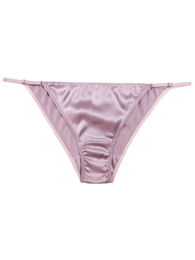 Sexy Strappy Silk Hipster Briefs Underwear