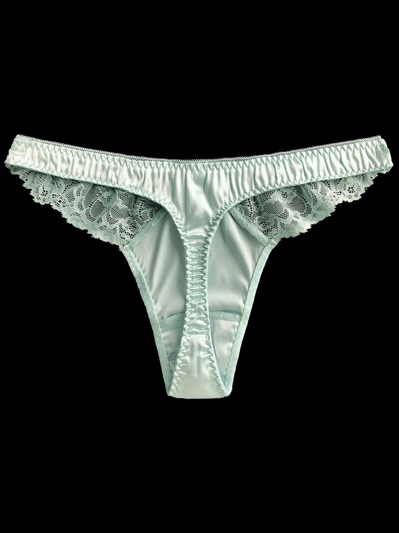 Silk Lace G-string Panties