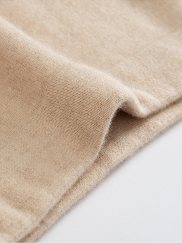 Elegant Cashmere Wool Blend Mermaid Skirt