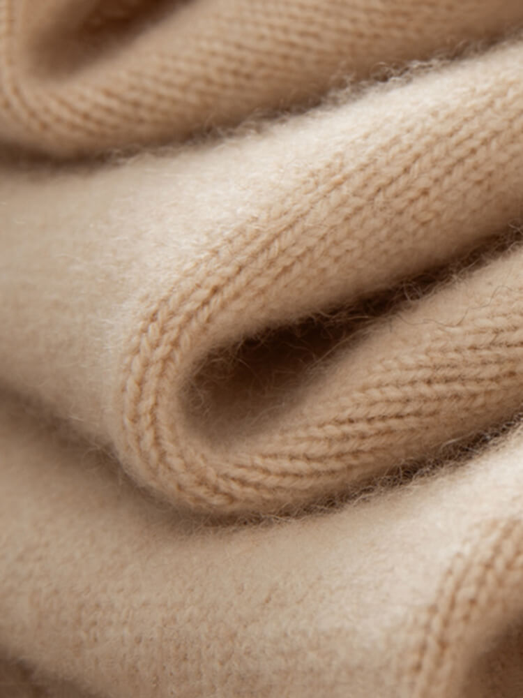 Thickened Cashmere Long Hoodie Sweater Dress