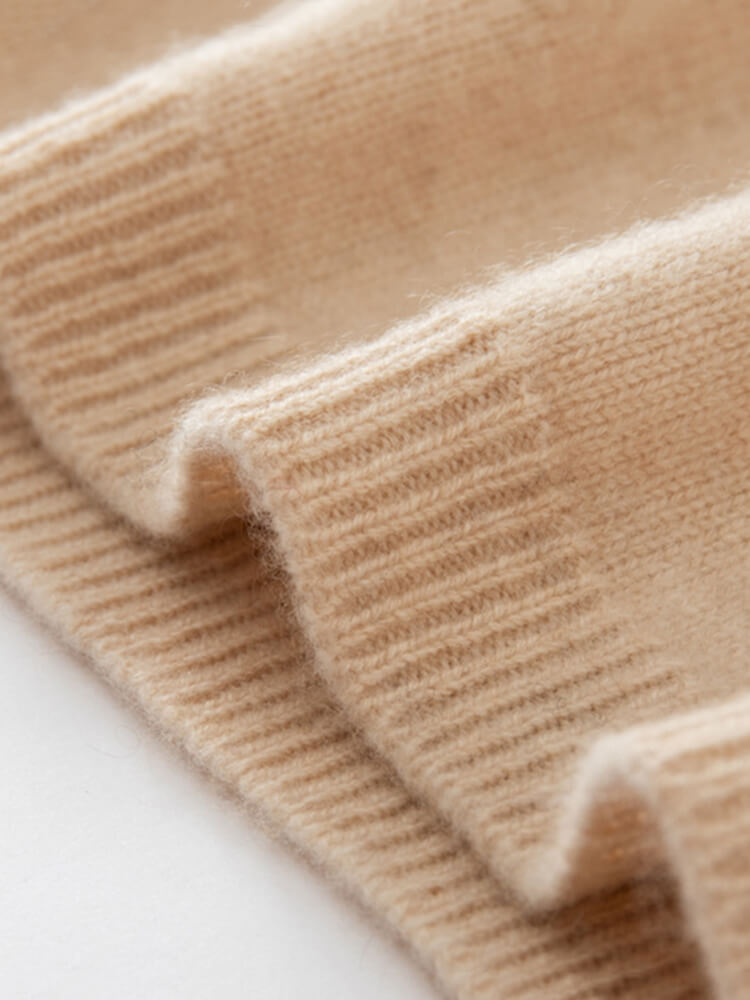 Thickened Cashmere Long Hoodie Sweater Dress